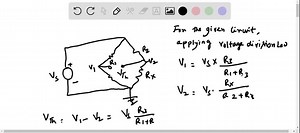 SOLVED:Derive expressions for the Thévenin voltage and resistance "seen" by the detector in the Wheatstone bridge in Figure 2.64 . (In other words, remove the detector from the circuit and determine the Thévenin resistance for the remaining two-terminal circuit.) What is the value of the Thevenin voltage when the bridge is balanced?