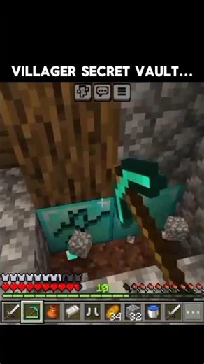 Exploring a Minecraft Villager Secret Vault