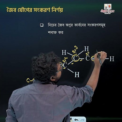 Confused by sp³, sp², and sp hybridizations in organic structures? | Udvash-Unemsh