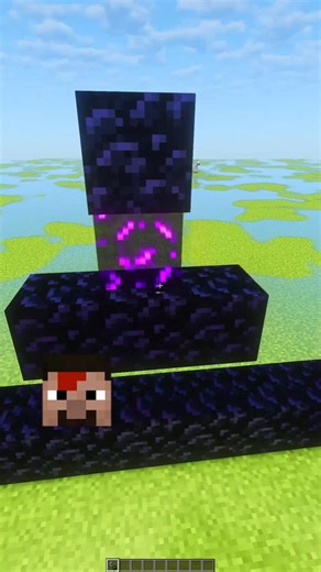 Minecraft but more different portals #Minecraft