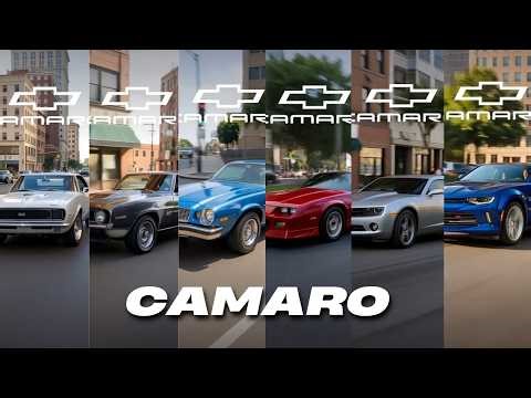 🏁 Evolution of the Chevrolet Camaro (1967–Present)