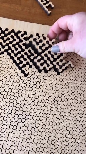 15K views · 18 reactions | Love this Fractal Tray Puzzle! 里It’s based on mesmerizing space-filling fractal curves and can be delightfully tricky to solve. A perfect gift for your family and friends! | Likwispect | Facebook