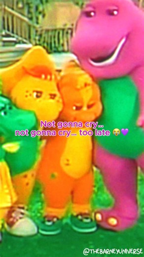No matter how old you are, Barney’s words still mean everything... 💜😭 — #Barney #BarneyTheDinosaur #Icon #Throwback #BestFriendForever #ILU #BarneyAndFriends #ILoveYouYouLoveMe #ChildhoodMemories #Nostalgia #Parents #Kids #Love #FanPage | The Barney Universe
