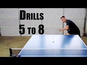 Drills 5 to 8 Robo Pong 2055