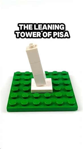 Micro LEGO Build #1 | The Leaning Tower of Pisa