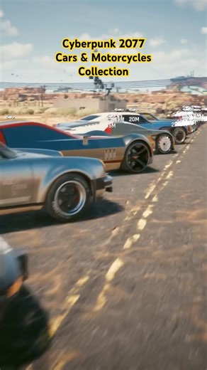 🔥Cyberpunk 2077 Cars and Motorcycles Collection #3 | Gameplay PS5 🎮 #cyberpunk2077 #cyberpunk