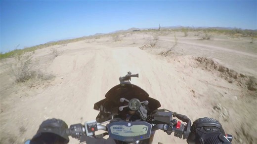Dirt bike track riding is way harder than I thought filmed from motorcycle perspective on the street