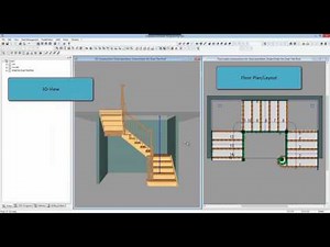 Automated Handrail Calculation with Compass Software │ Automatische Geländerberechnung
