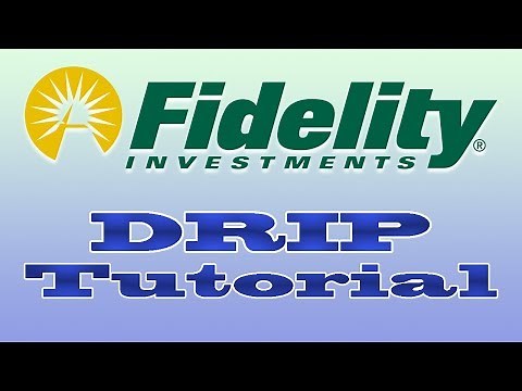 Fidelity | How to Set Up A Dividend Reinvestment Program (DRIP)