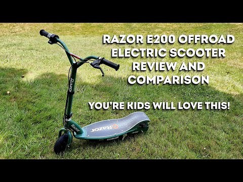 Razor Electric Scooter E200 Offroad Edition Review