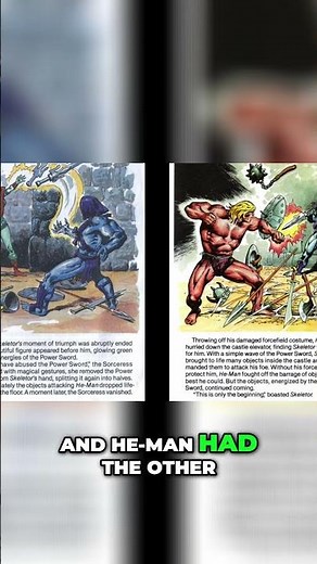 He-Man's Power Sword: Comic Origins Will Blow Your Mind! #shorts