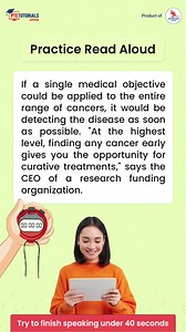 practice the read aloud task in Speaking section of PTE with this reel. Try finishing the task under 40 seconds. Want more? Download the PTE Tutorials app now.  https://ptetutorials.com/mobile-app #PTEExamPrep #PTEAcademic #PTEPractice #PTESuccess #PTETestTakingTips #PTEPreparation #PTETutorialApp #EnglishLanguageTest #PTEStudyJourney #PTEOnlineCourse #PearsonLanguageTest #ptetutorials #readaloud #StudyAbroad | Ptetutorials.com | Facebook