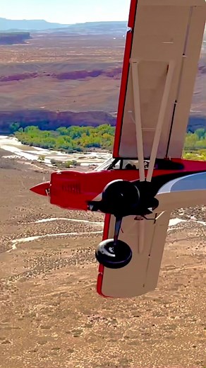 Endless adventures… Melisa having a ton of fun flying a tailwheel equipped 215 HP NX Cub in southeastern Utah!#aviation #aviationlife #backcountry #bushpilot #bushplane #cubcrafters #carboncub #xcub #nxcub #topcub #generalaviation #planelovers #planegeek #pilot #pilotlife #stol #stolpilot