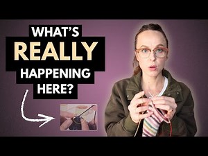 Flick Knitting in Slow Motion | What’s Really Going On Here?