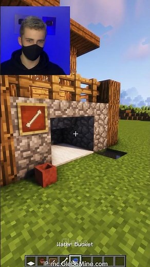 Noob house upgrade🥹 144% #minecraft