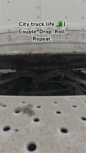 How to Couple and Uncouple a Semi Trailer | City Truck Driver Life #semitruck #truck #truckdriver