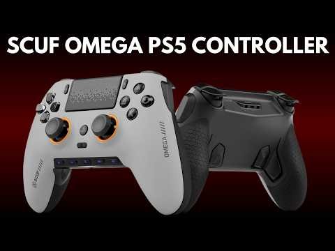 Scuf Omega PS5 Controller Leak - New Pro Controller with 11 Buttons & TMR Sticks