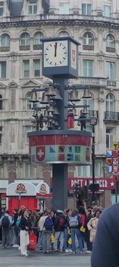 Exploring the Glockenspiel Clock at Leicester Square