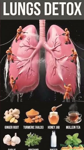 🫁 Clean Your Lungs FAST With These Natural Foods | Clear Mucus & Breathe Better #lungs