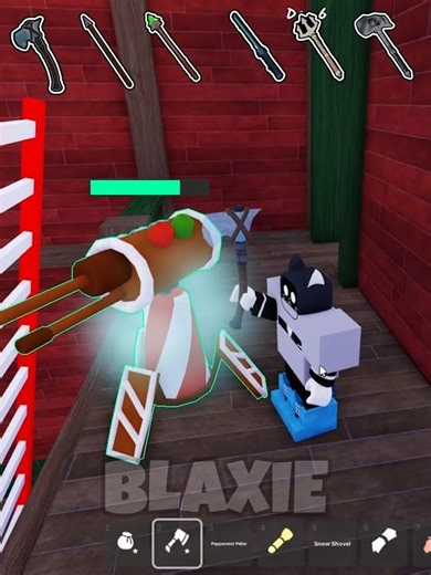 All Melee Weapons vs Fake Santa's Turret 🔥 99 nights in the forest