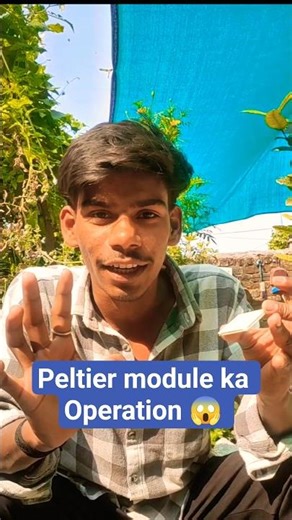 Peltier Module ka OPeration😱#shorts