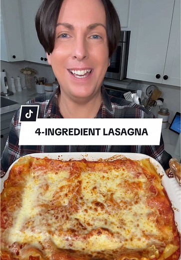 4-Ingredient Lasagna Recipe for Quick Dinners