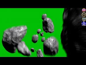 Falling Rock Effect Green Screen + Overlays With Sound FX | #mvtudio | Chroma Key 2021 | Rock VFX 2