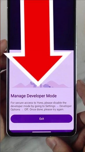 sbi yono manage developer mode problem | manage developer mode yono sbi