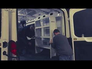 Weather Guard Standard Van Shelf Installation