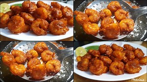 Super Crispy Prawns Fry Recipe ♥️ #prawnsfry #crispyprawnsfry #seafood Ingredients: 300 g prawns 1 tsp ginger paste 1 tsp garlic paste 1/2 tsp salt 1 tsp chili powder 1/2 tsp pepper powder 1/2 tsp garam masala 1 tsp chat masala 1 tsp cumin powder 2 tbsp rice flour 2 tbsp gram flour 1 tsp green chutney ( optional ) 2 tsp lemon juice water as require Follow me on Facebook: https://www.facebook.com/cookwithlubna/ Follow me on Instagram: https://www.instagram.com/invites/contact/?i=10z3yddtec79l&utm