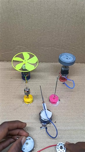 DC Motor Switch Mechanism ⚡ Simple & Powerful!