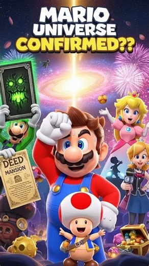 Every Mario Spinoff Teased in ONE Scene 🤯 #Mario #Nintendo #SuperMario