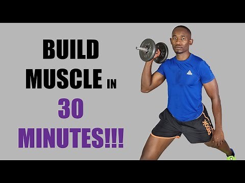 Full Body Dumbbell Workout No Repeats/ Build Muscle in 30 Minutes