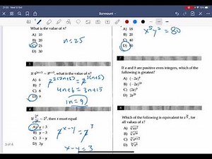 College Panda Math: Exponents and Radicals lesson 1