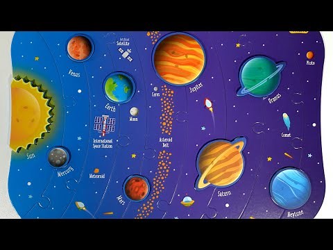 Learning the Solar System for Kids and Toddlers!