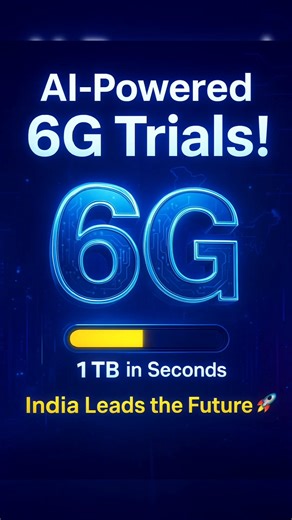 6G in India: AI-Powered Trials Begin – Mind-Blowing Speeds!