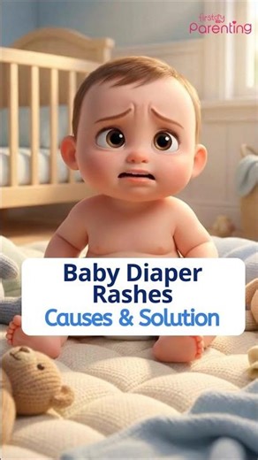 Baby Diaper Rash Causes and Solutions #shorts #diaperrash #baby