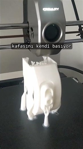 #reklam Ender 3v3, Glados kafası modeli.. bunu yapmaya uğraştım evet.