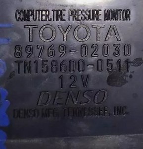 Next round of fight with TPMS: module replacement.