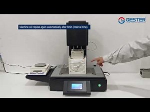 Touch Screen Control Diapers Permeability Tester GT-CN15
