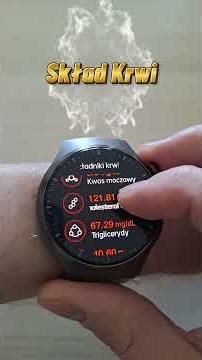 Smartwatch Wierra GlukoSystem GTR1 #smartwatch #dlaciebie #zdrowie #cukrzyca #ciśnienie