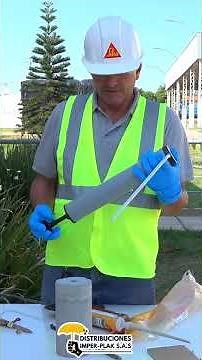 cómo aplicar un epoxico de anclaje sika anchorfix 2