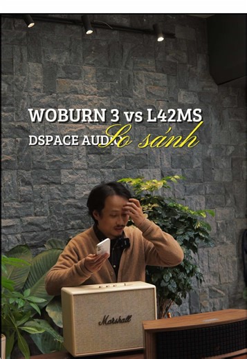 Trả lời @Sown Danggg 👾 so sánh Woburn 3 và JBL L42MS #jbl #marshall #duymartiny #dspaceaudio