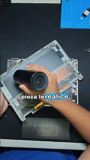 Dell Inspiron 5391, carcasa y bisagras partidas, mantenimiento preventivo y cambio de pasta termica