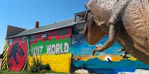 Empty lot on Hettinger’s main street transformed into ‘Lost World’