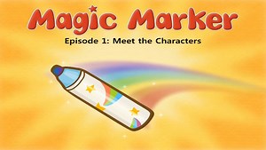 【4000 集】分级动画L2~Magic Marker，视频 PDF 单词 音频 小测验，全网最佳英语启蒙分级动画