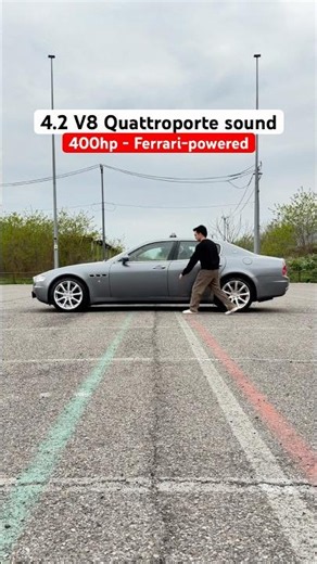 Insane Maserati Quattroporte 4.2 V8 Ferrari sound