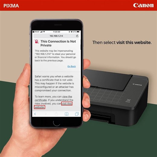 How to upgrade printer’s firmware using Canon PRINT Inkjet/SELPHY app - PIXMA TS307 | Datascrip Service Center