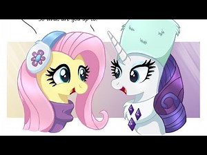Fluttershy and Rarity's Mistletoe [MLP Christmas Comic Dub]
