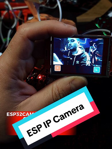 Interaktive IP-Kamera mit ESP32-Cam und Touch-Steuerung